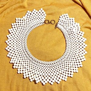 Hand Beaded statement necklace